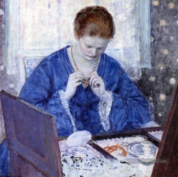  impressionniste galerie - Le médaillon d’or Impressionniste femmes Frederick Carl Frieseke